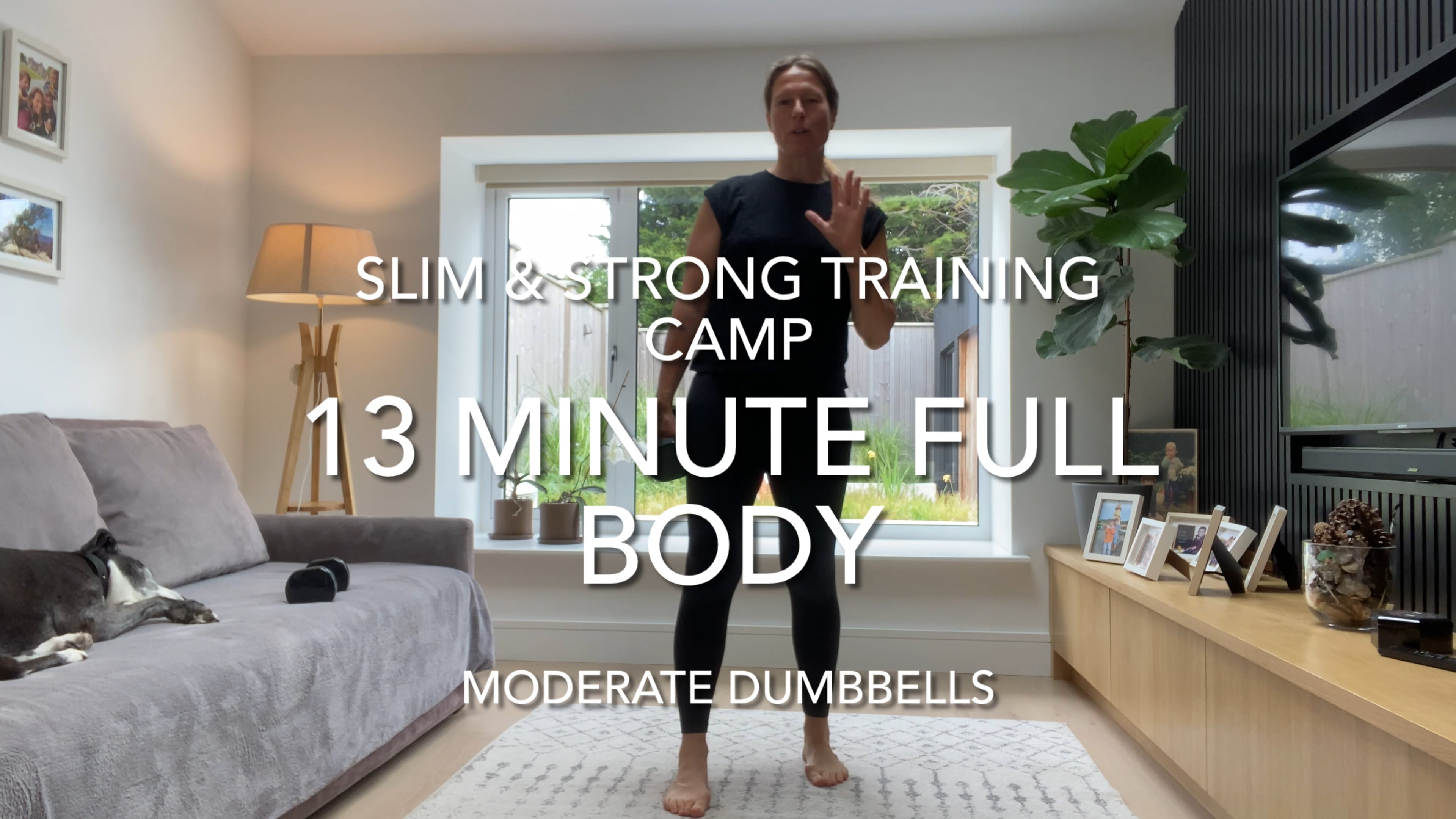 13 Minute Full Body (moderate dumbbells)