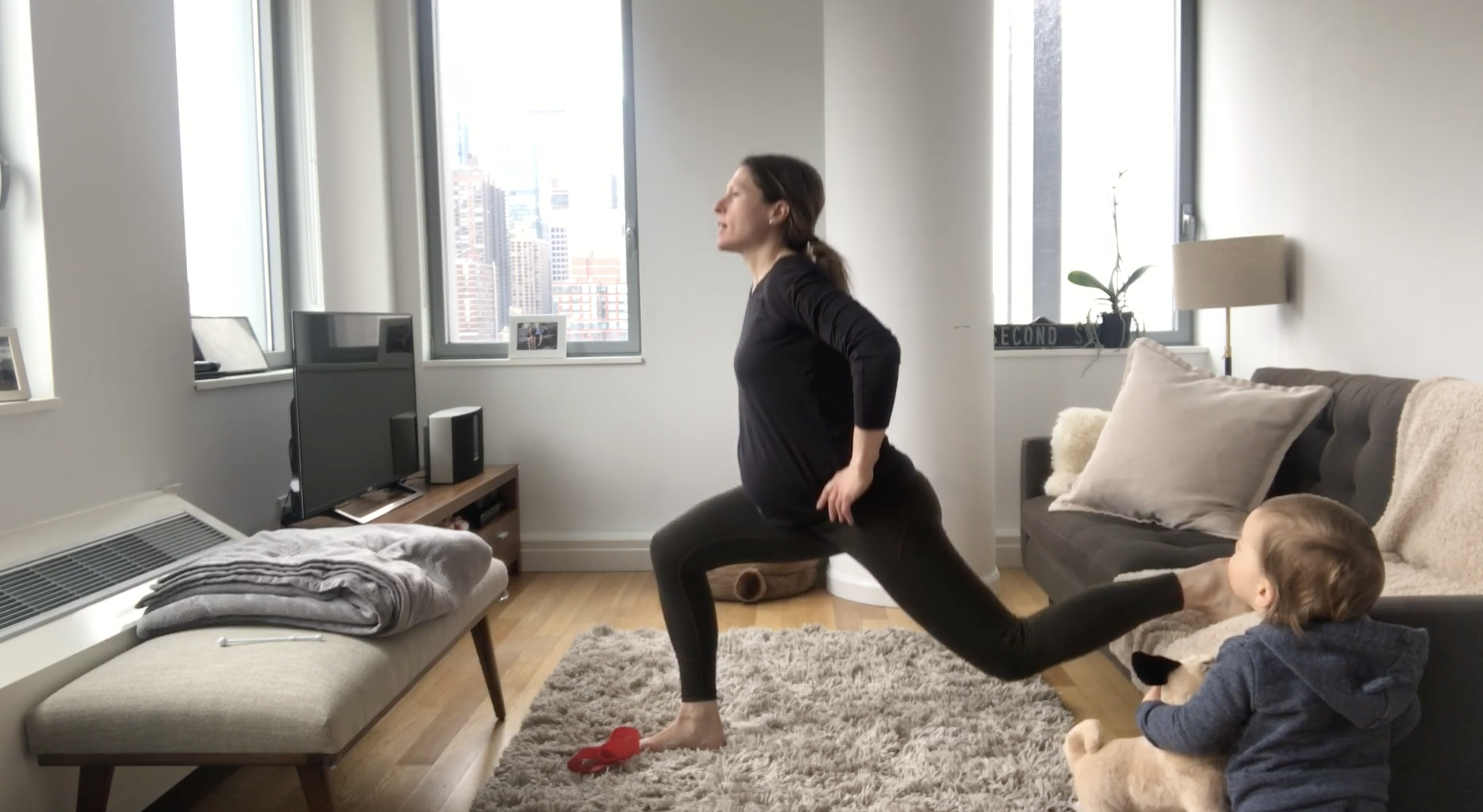 12- Minute Lower Body Workout (red short band)