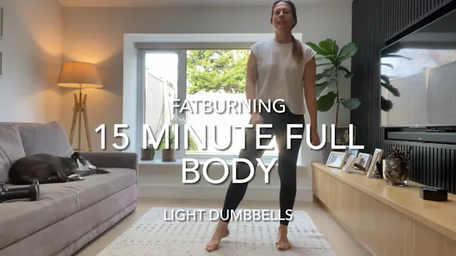 15 Minute Full Body Fatburning (light...