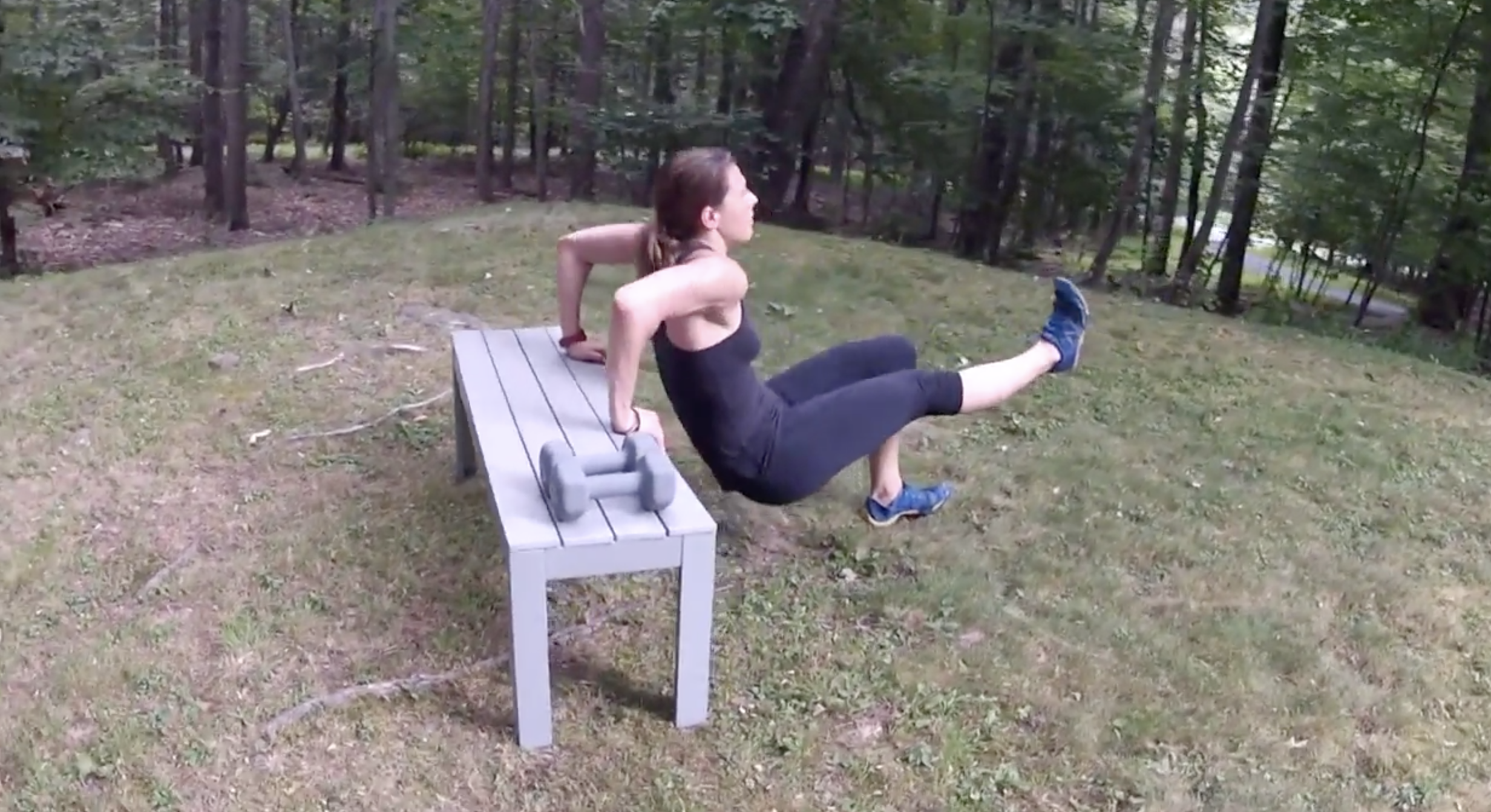 7-Minute Upper Body Superset Workout (dumbbells)