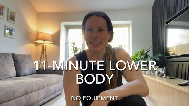 11-minute Lower Body (no equipment)