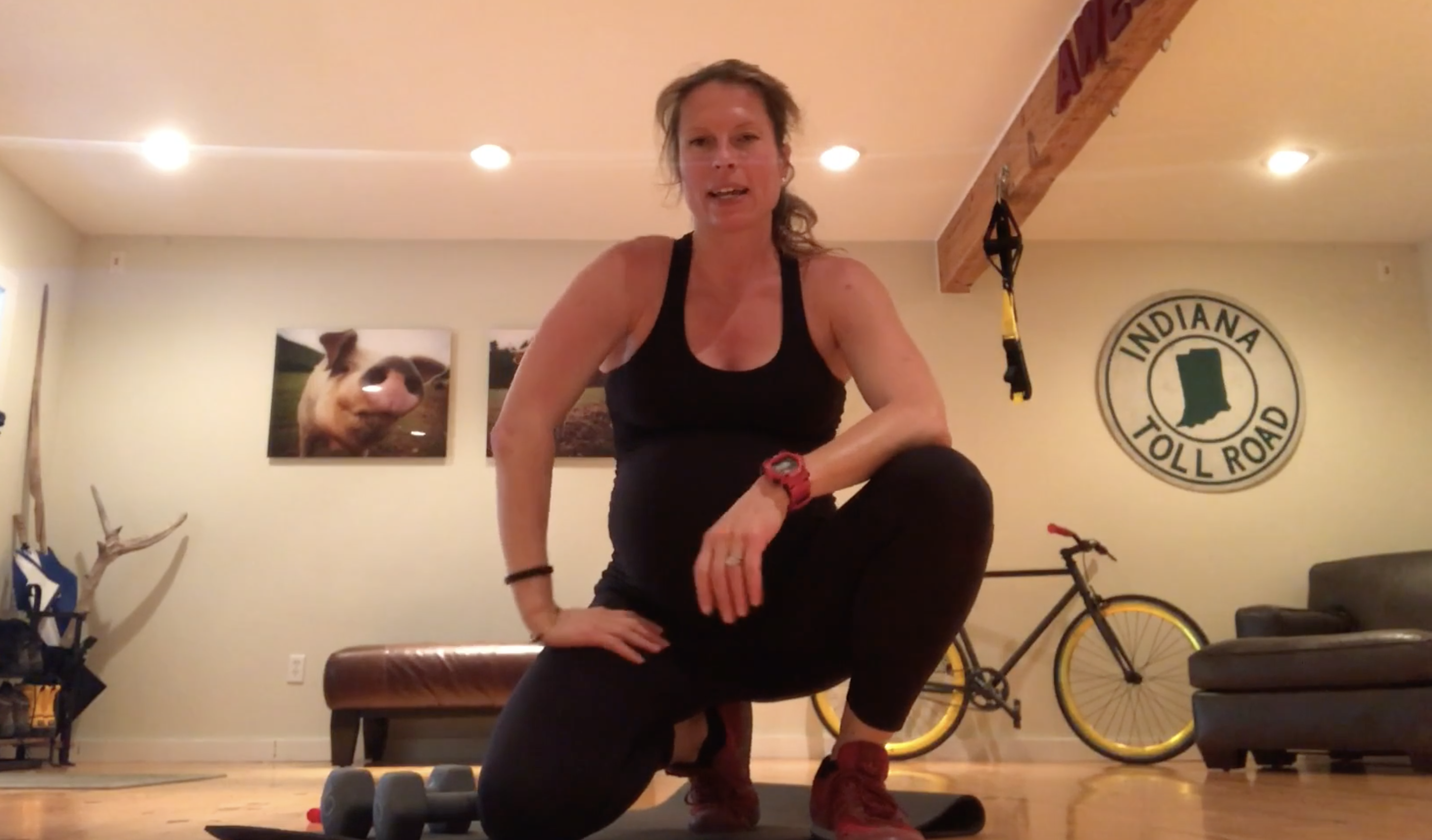 20-Minute Intense Upper Body Workout 30-20-10 (dumbbells, long band)