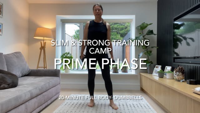 20-Minute Full Body Priming (dumbbells)