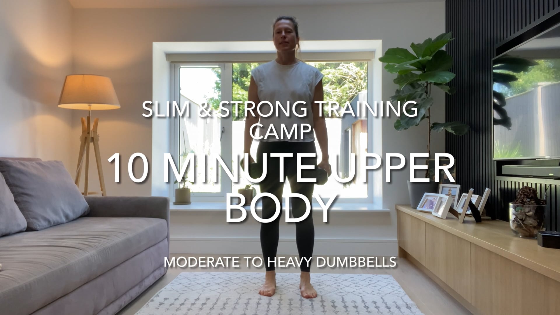 10 Minute Upper Body (moderate to heavy dumbbells)