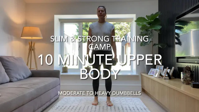 10 Minute Upper Body (moderate to hea...