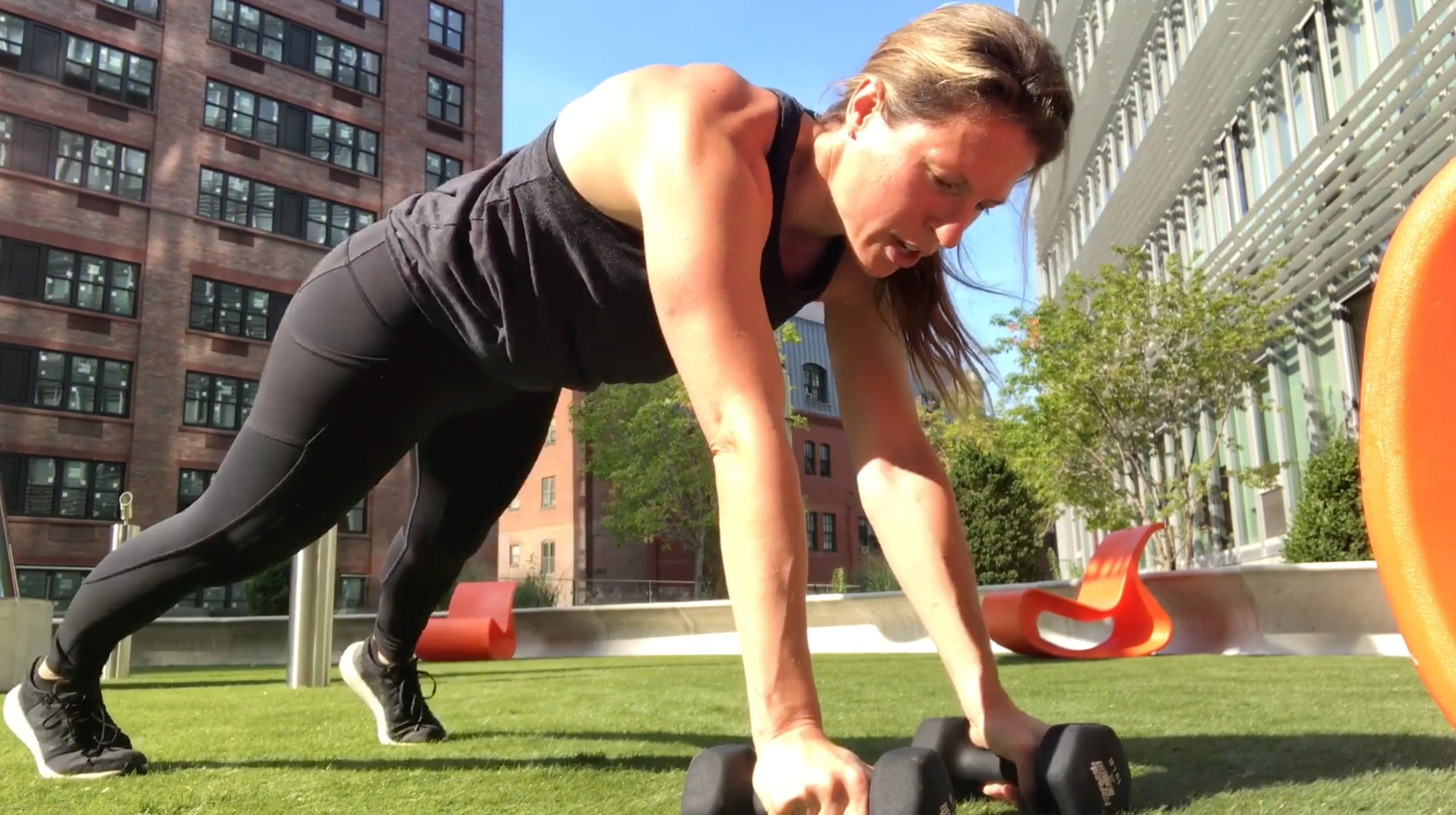 14-Minute Full Body Strength Training Workout (dumbbells)