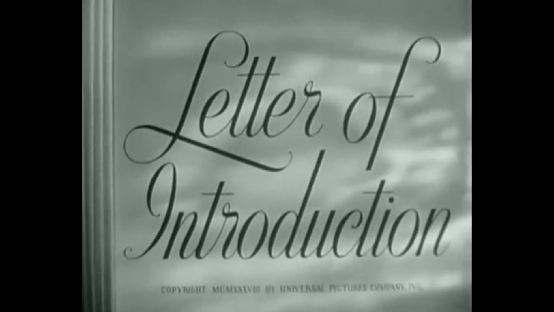 Letter of Introduction