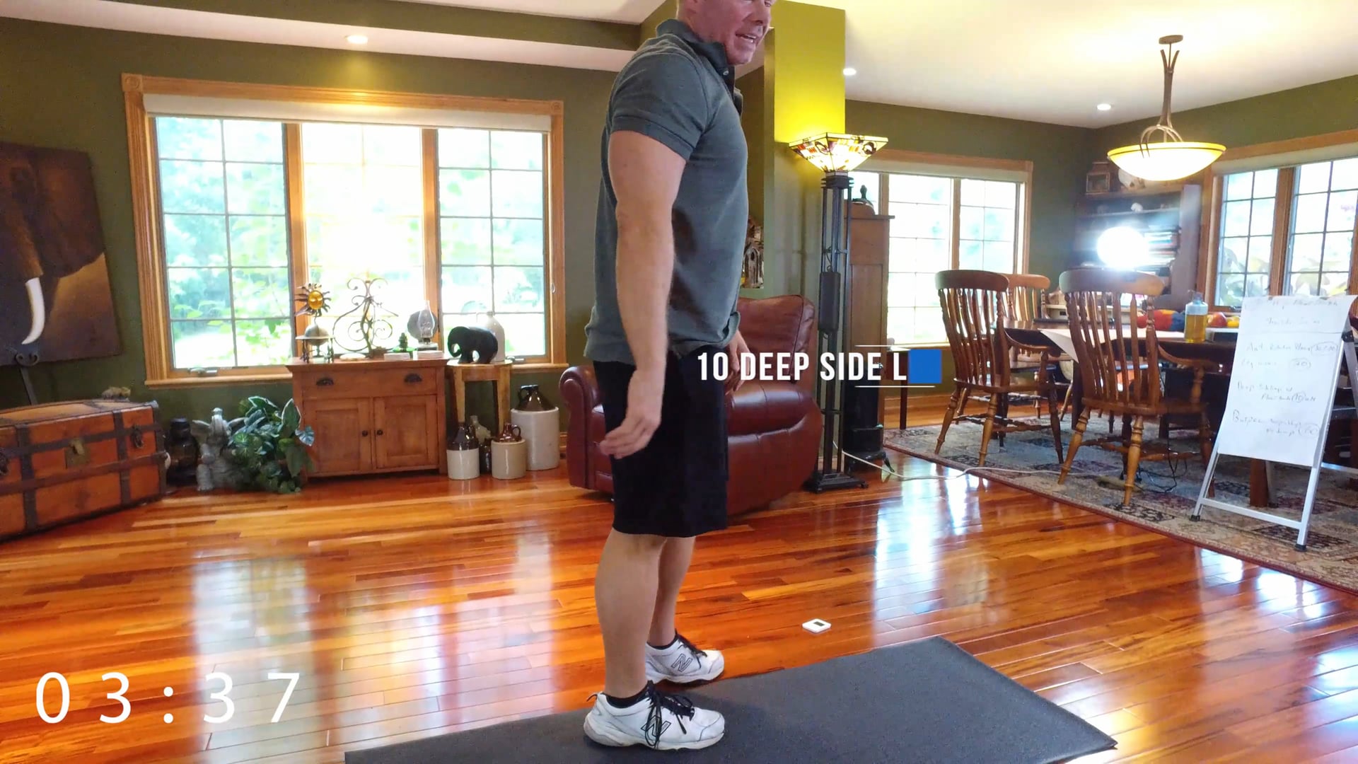 Fast CORE and LEG Workout in Under 9 Minutes