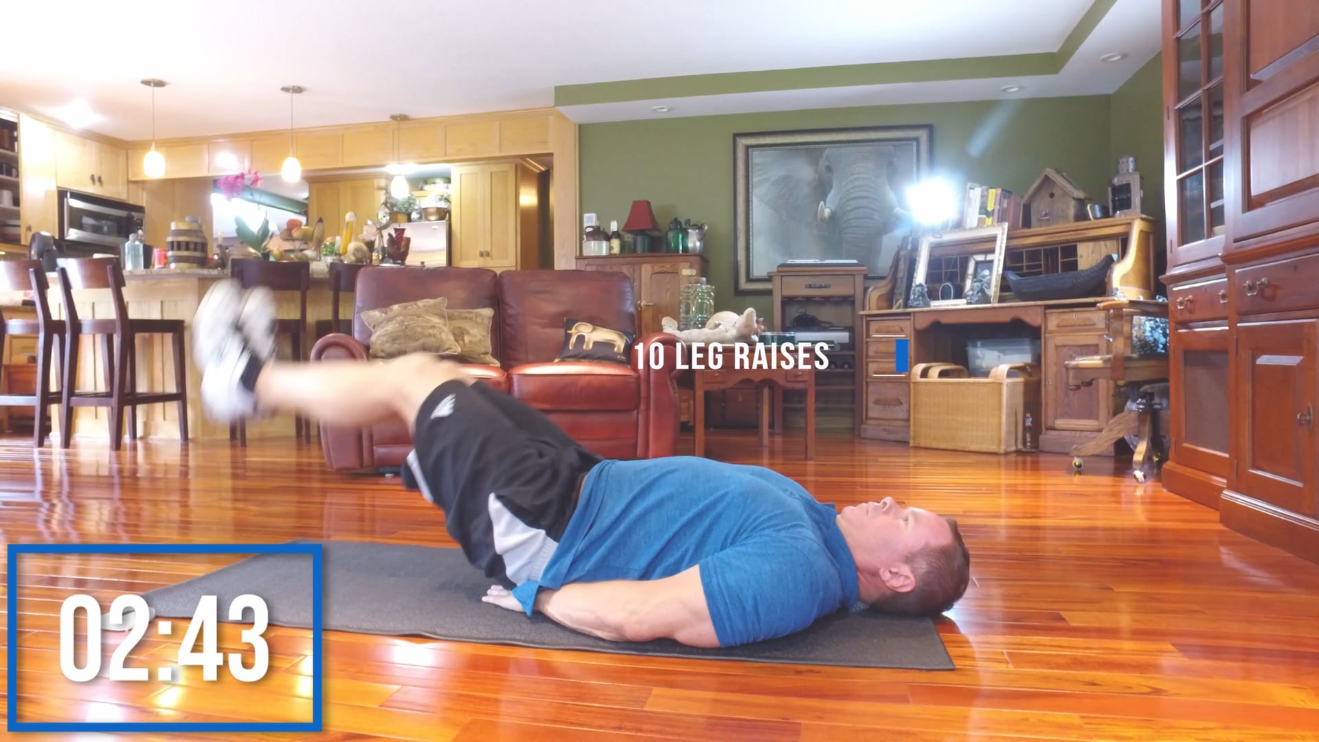 LEGS, ABS and BACK in 9 Minutes