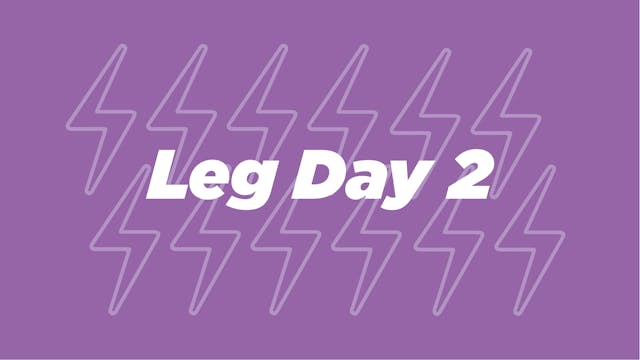 Leg Day 2 