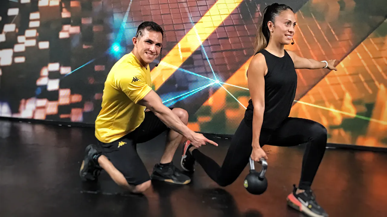 35 min I Glúteos y piernas de acero I Daniel Lua y Nancy Galicia I 02 ...