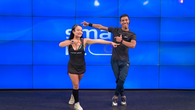 45 min | Quema calorías bailando | Juan Restrepo y Melina Vásquez | 01/10/22