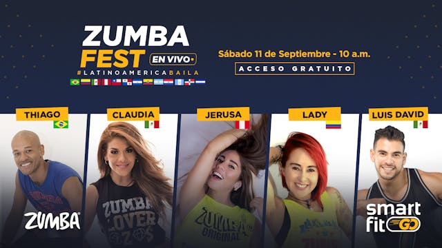 Zumba Fest: #LatinoamericaBaila