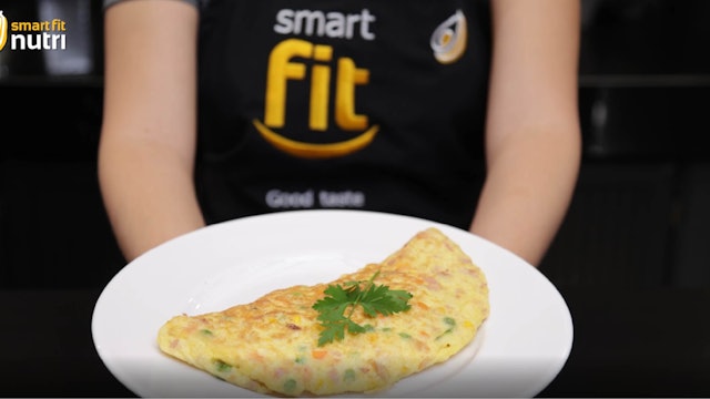Cocina Smart - Omelette de verduras y jamón