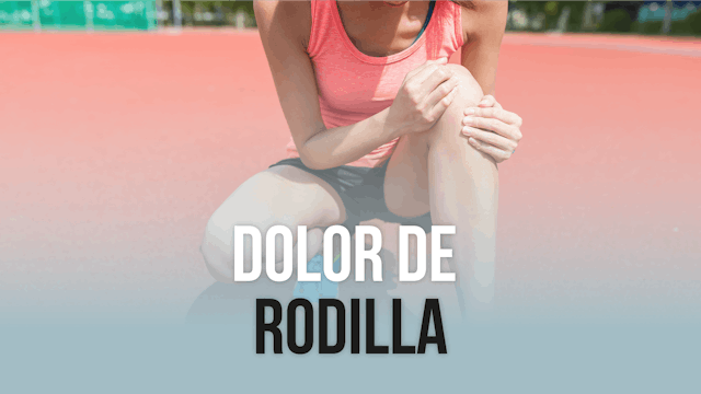 Dolor anterior de rodilla