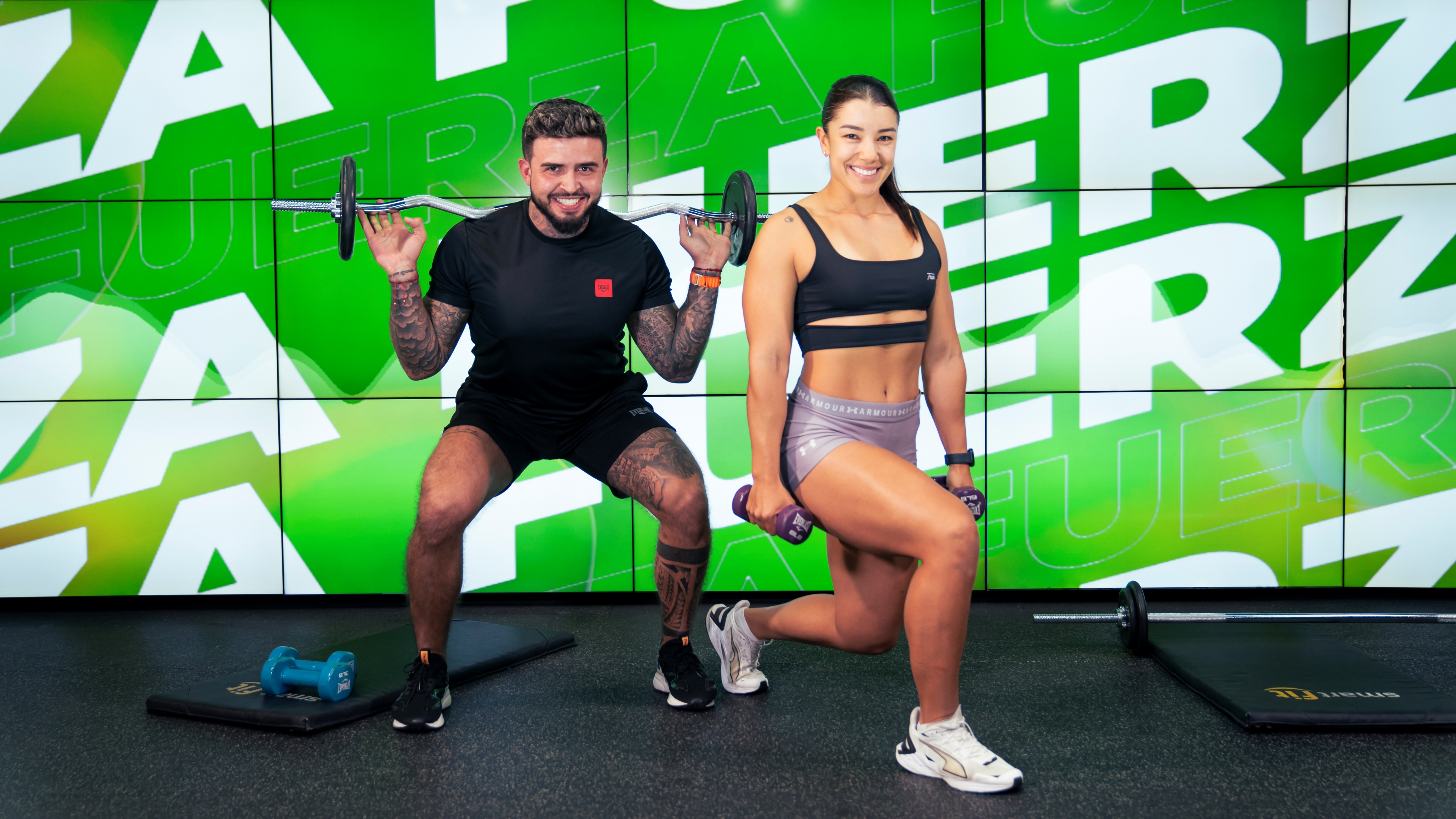 45 Min l Glúteos y piernas de acero l Estefanía y Jeffer Castrillón l 06/09/24