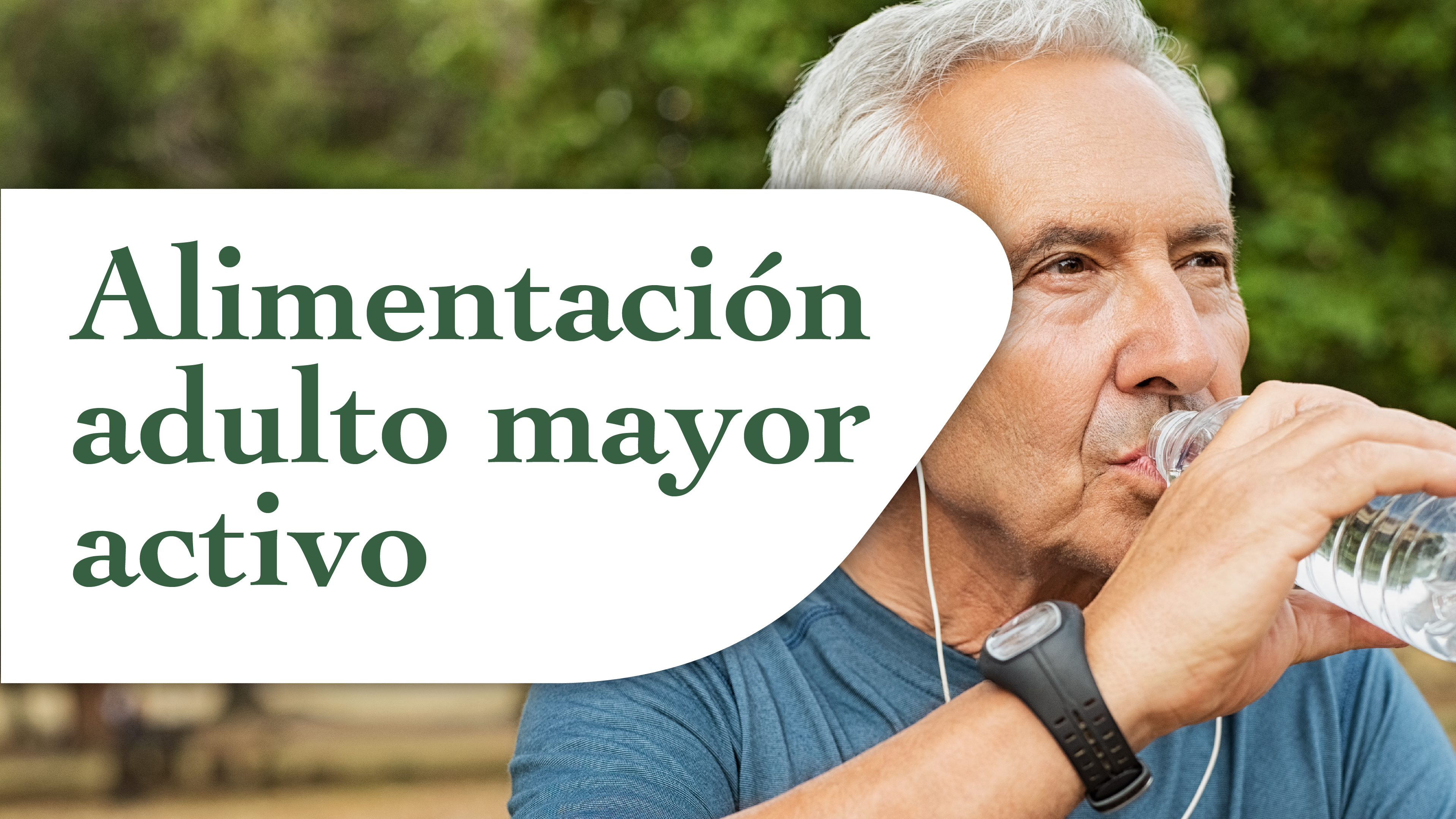 Alimentación del adulto mayor activo