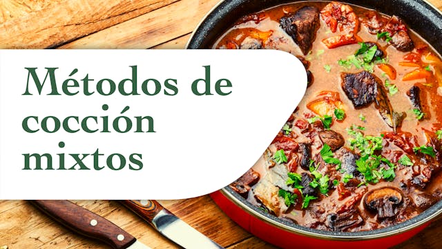 Métodos de cocción mixtos