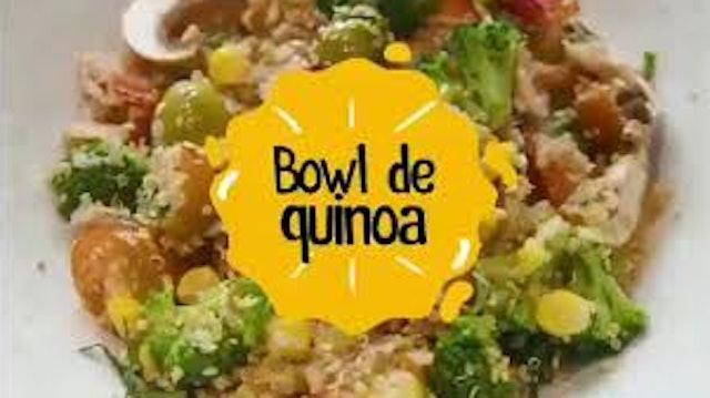 Cocina Smart Fit  - Bowl de Quinoa