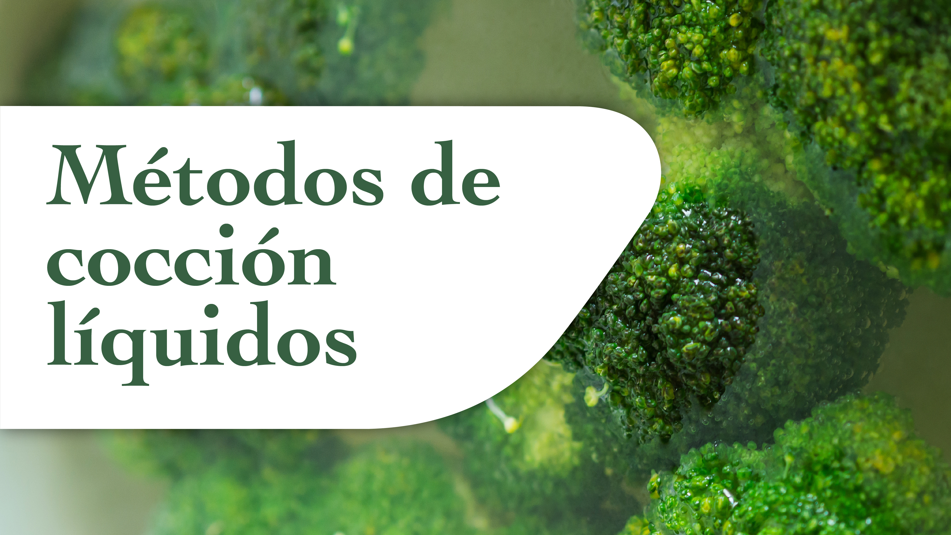 Métodos de cocción de líquidos