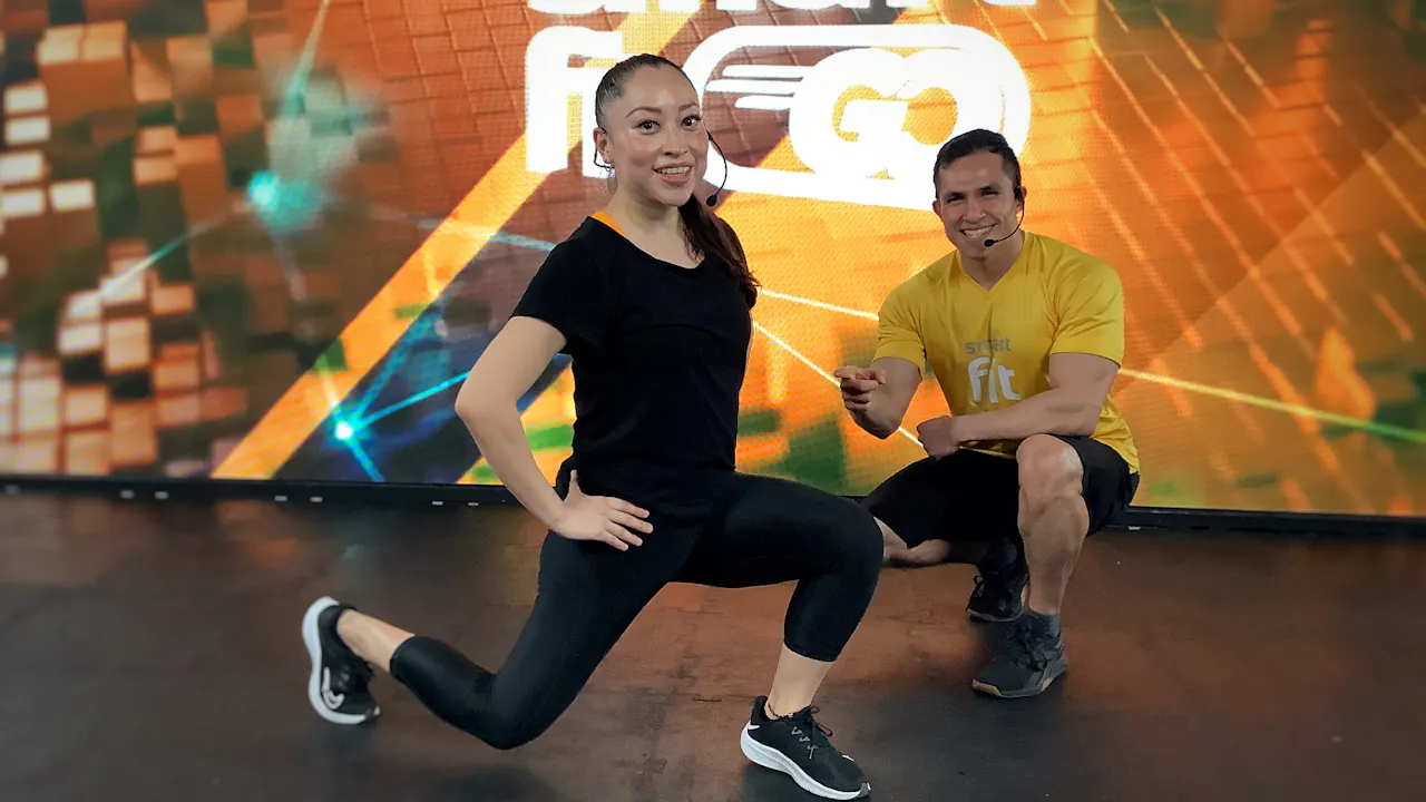 25 min I Glúteos y piernas de acero I Daniel Lua y Mónica Cortés I 18 ...
