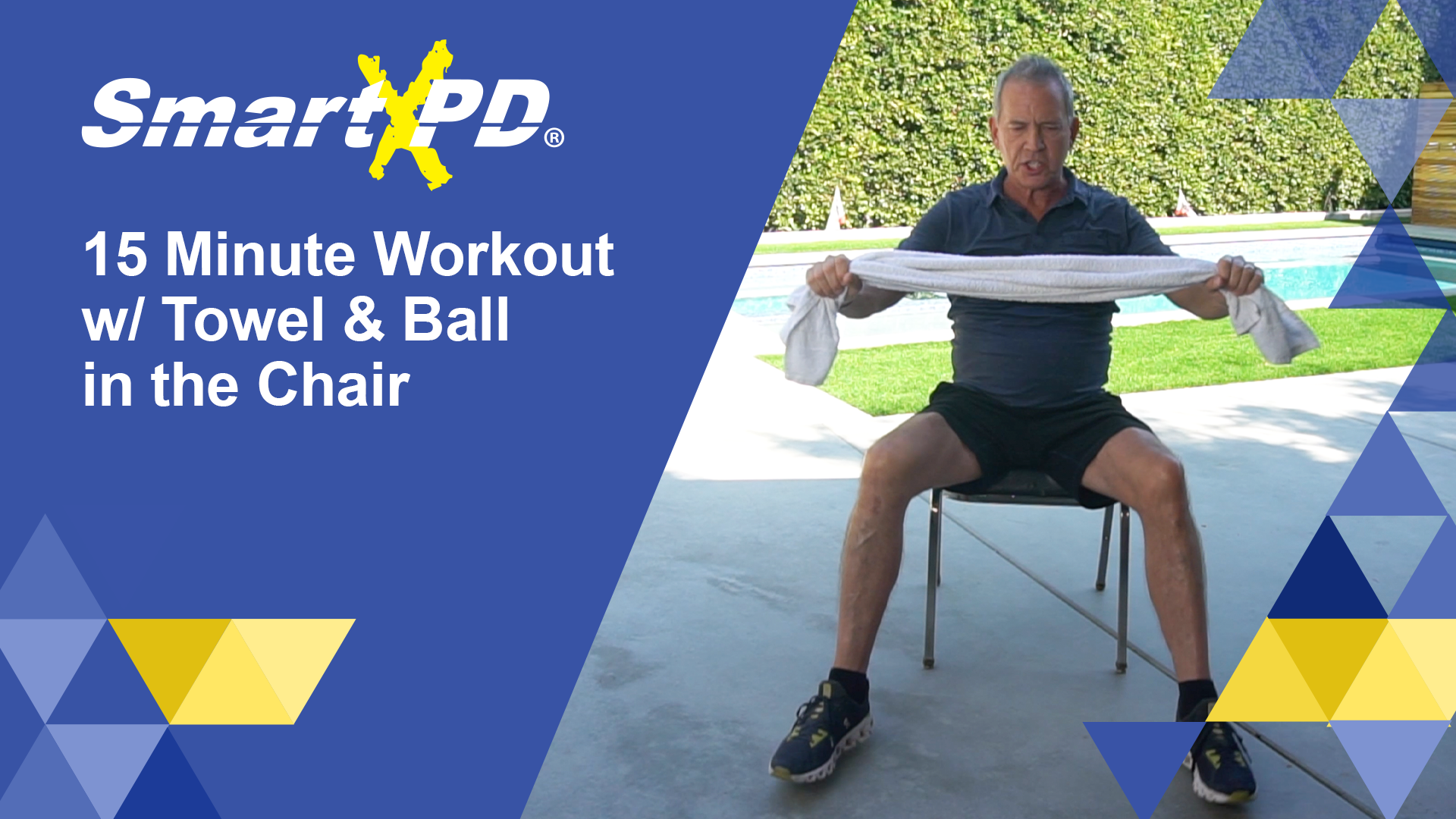 15 Minute Chair Workout w/ Towel & Ball (Episode 42)