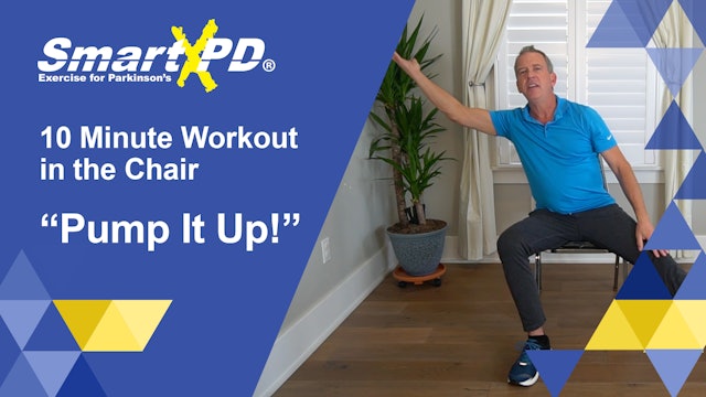 10 Minute Chair Workout to Pump It Up!
