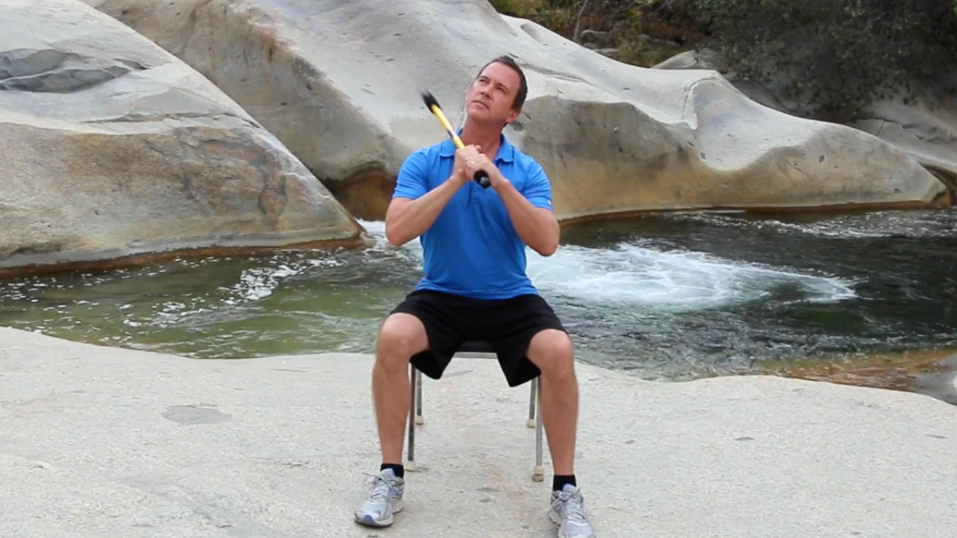 Chair & Standing Stretch