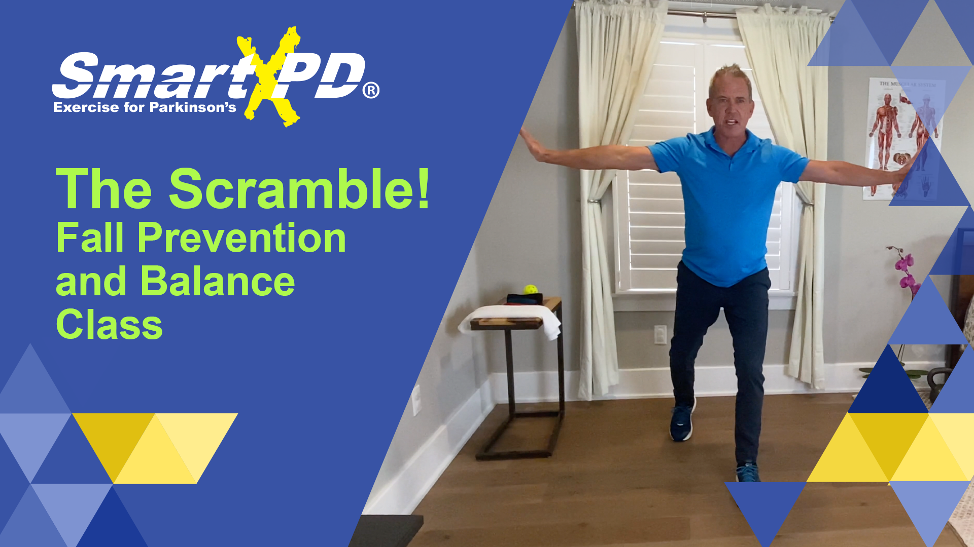 Balance & Fall Prevention Class "Scramble!' (Episode 2)