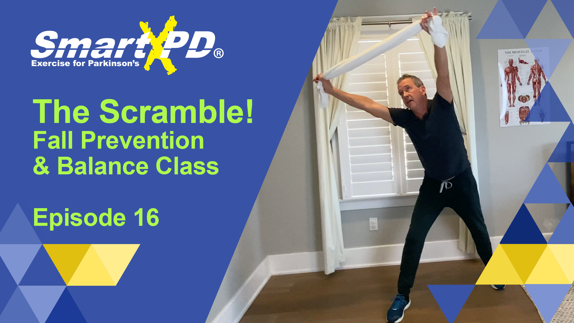 Balance & Fall Prevention Class "Scramble!' (Episode 16)