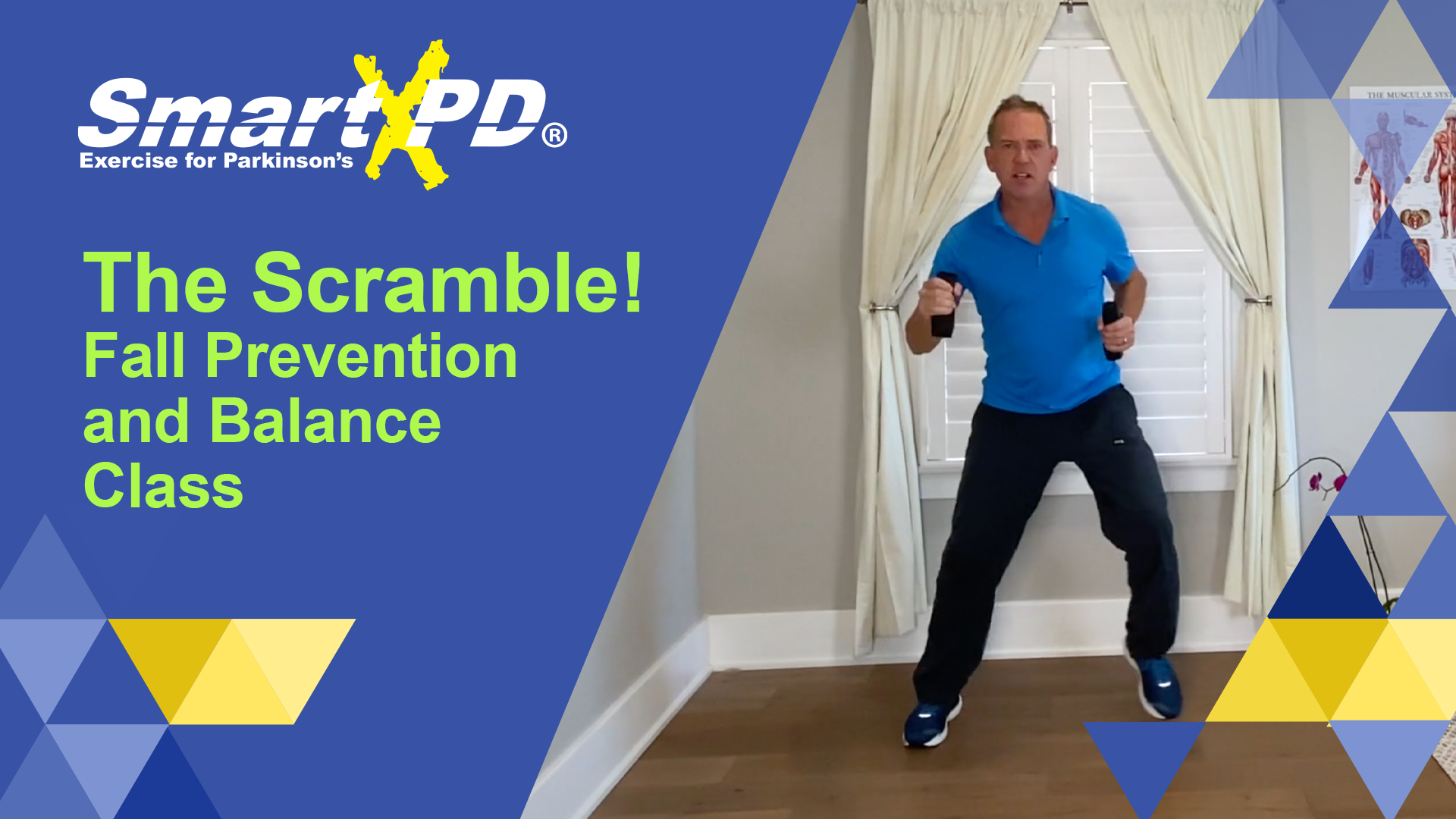 Balance & Fall Prevention Class "Scramble!' (Episode 1)