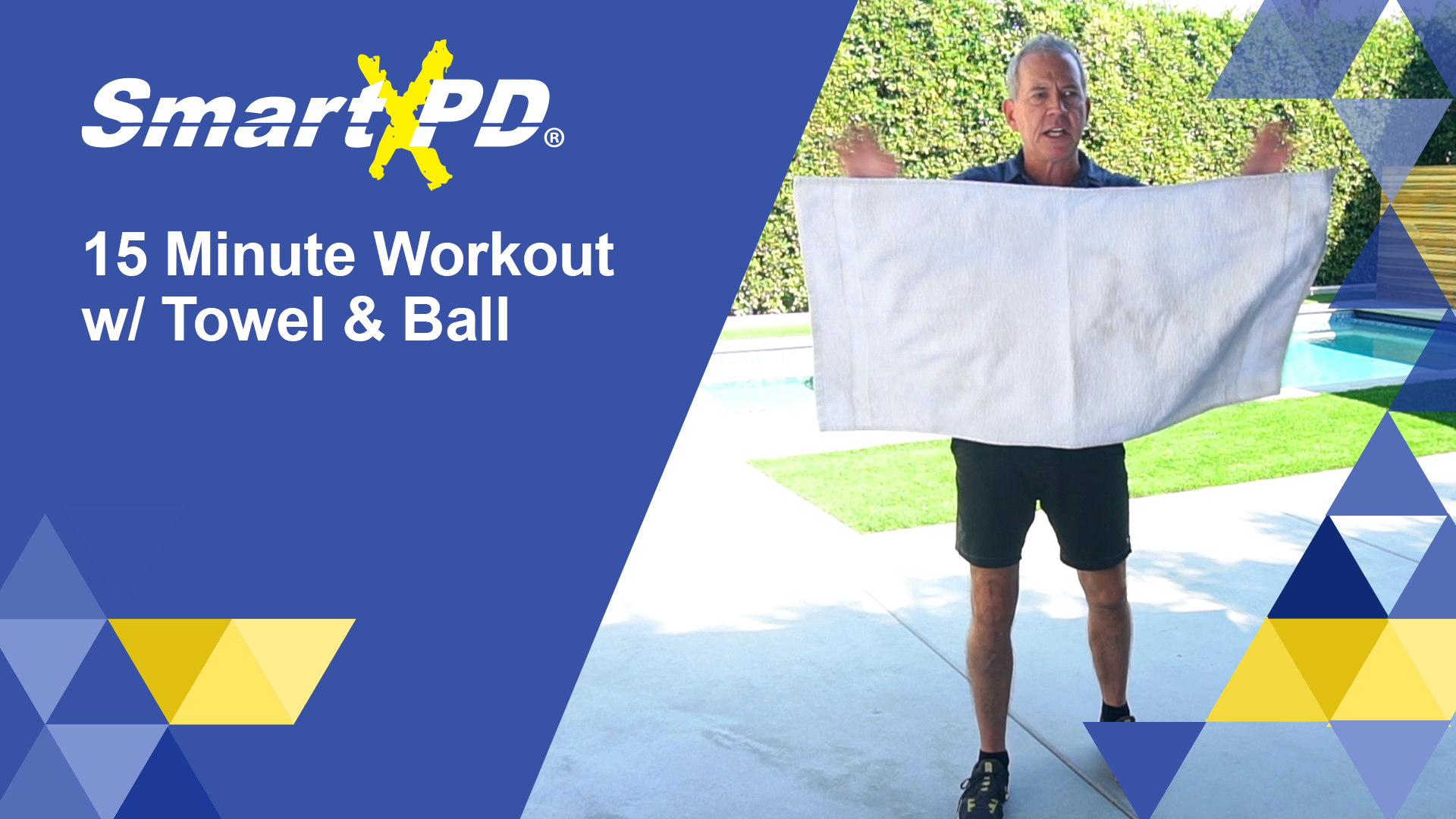 15 Minute Workout w/ Towel&Ball Standing (Episode 41)