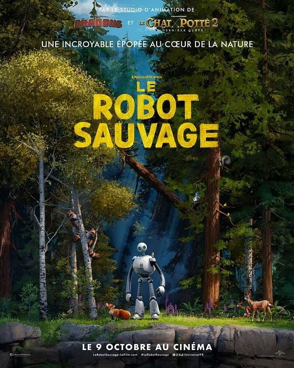 Le Robot Sauvage - Age conseille 7/12 ans