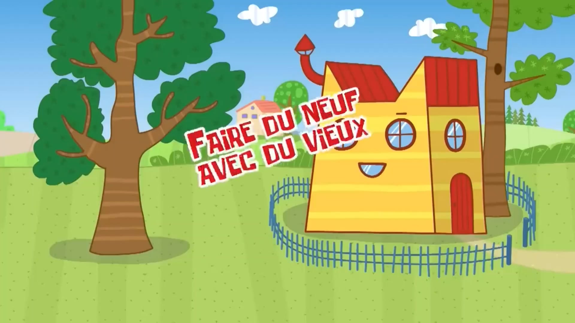 La Famille Chat FRANCAIS (FRENCH) faire du neuf avec du vieux