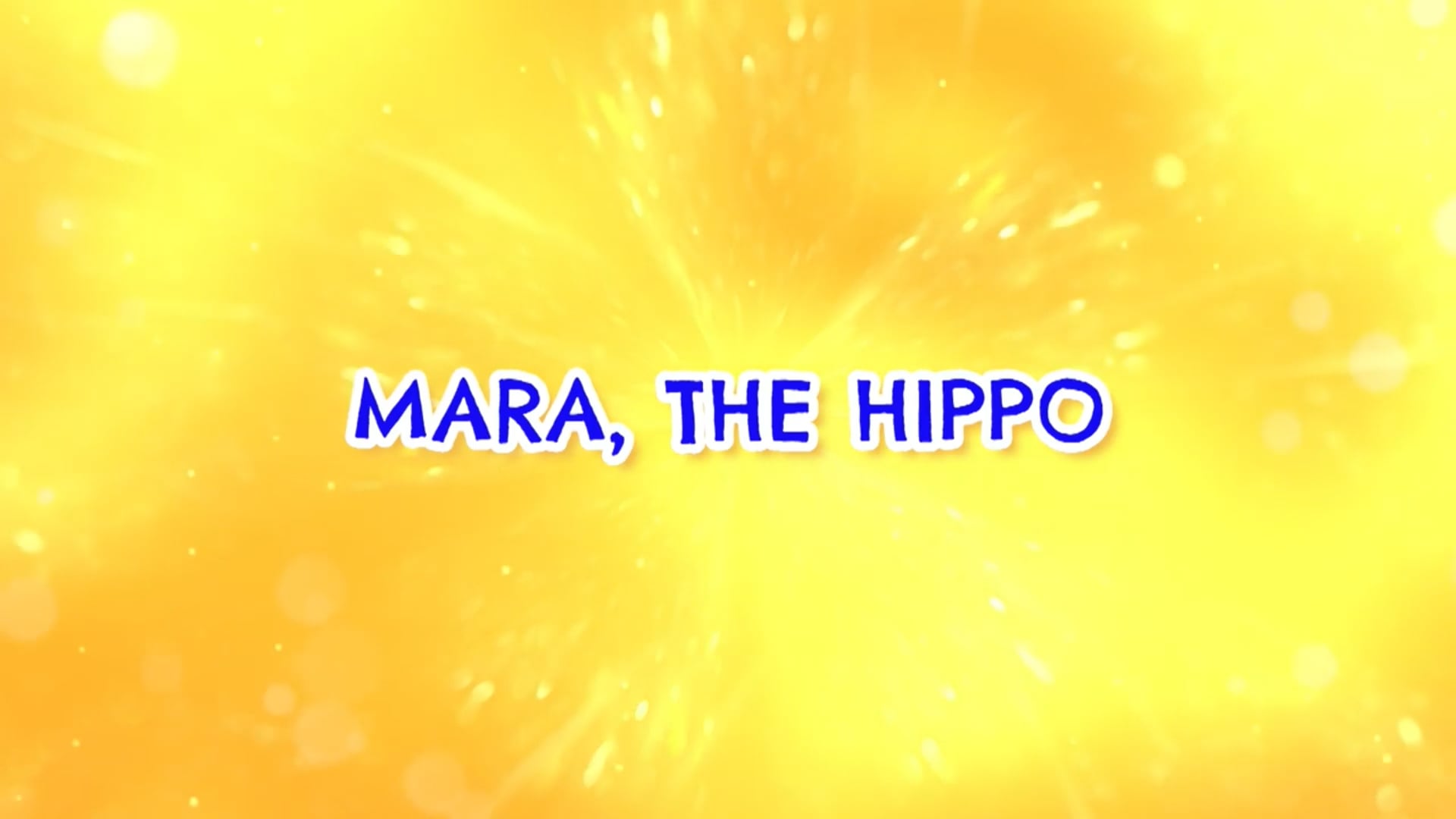 44 Chats Mara l'hippopotame 