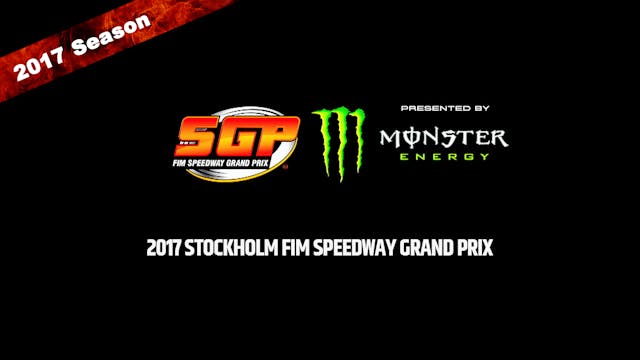 2017 STOCKHOLM FIM SPEEDWAY GRAND PRIX Round 10