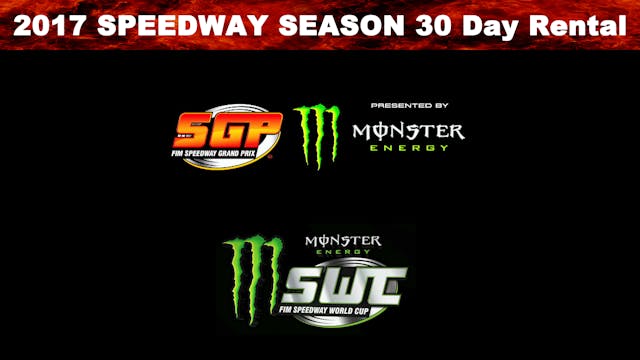 2017 Speedway Season 30 Day Rental