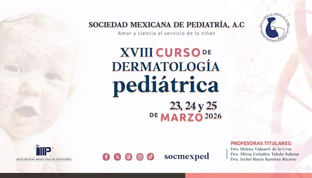 XVIII CURSODE DERMATOLOGÍA PEDIÁTRICA