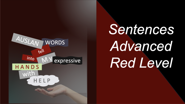 Sentences - Advanced Red Level