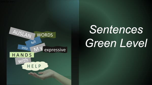 Sentences - Green Level
