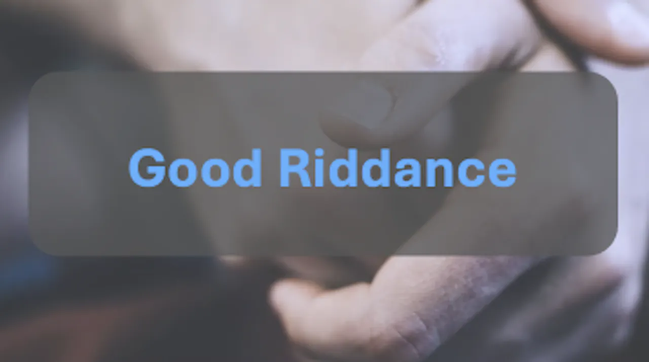 Good Riddance - Multichannel Signs - Auslan Toolbox