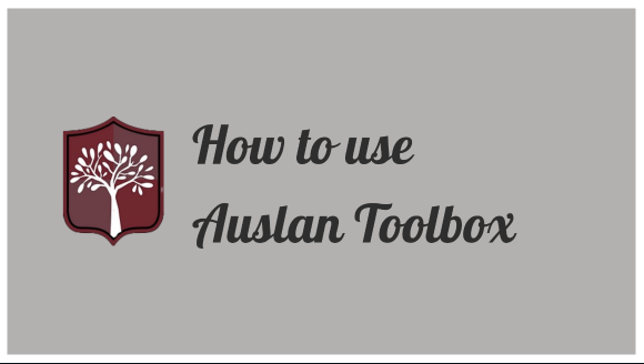 How to use Toolbox