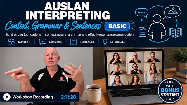 Workshop 3: Basic Context, Grammar & Sentences