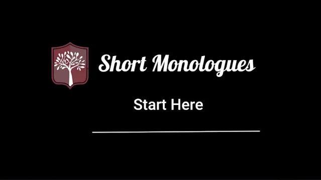 Short Monologues