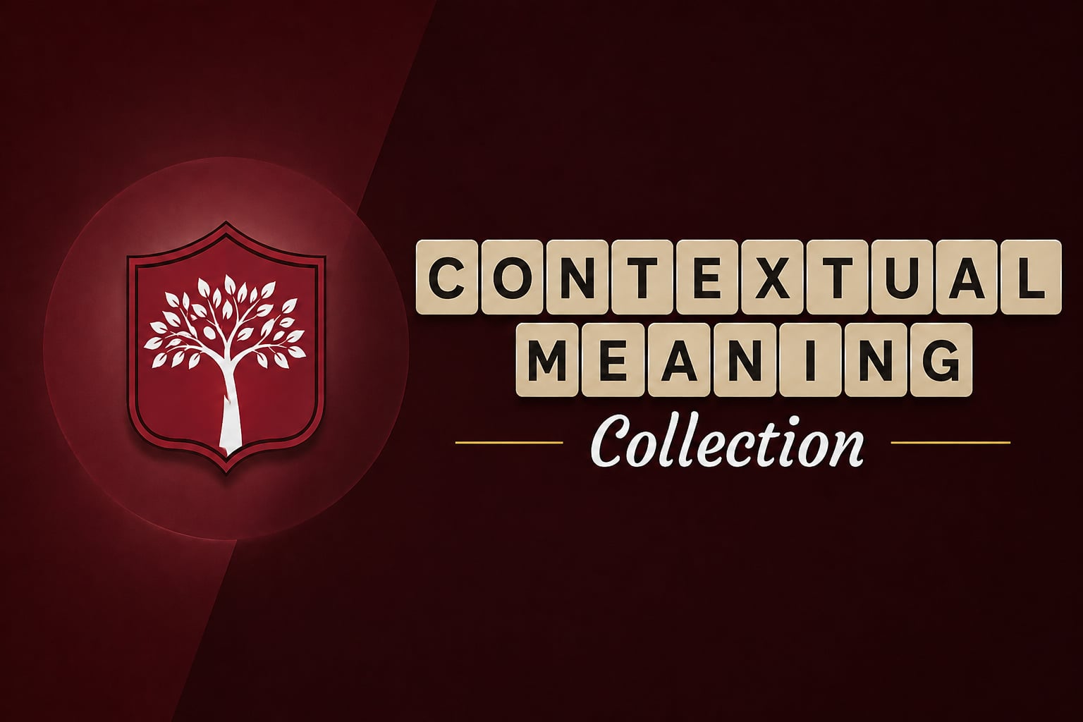 Contextual Meaning