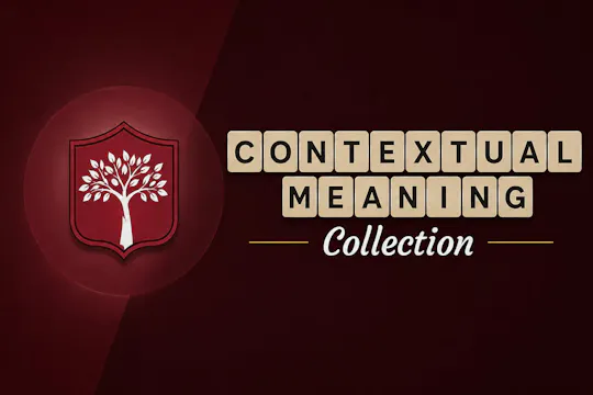 Contextual Meaning