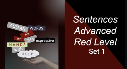 Advanced Red Sentences - Set 1