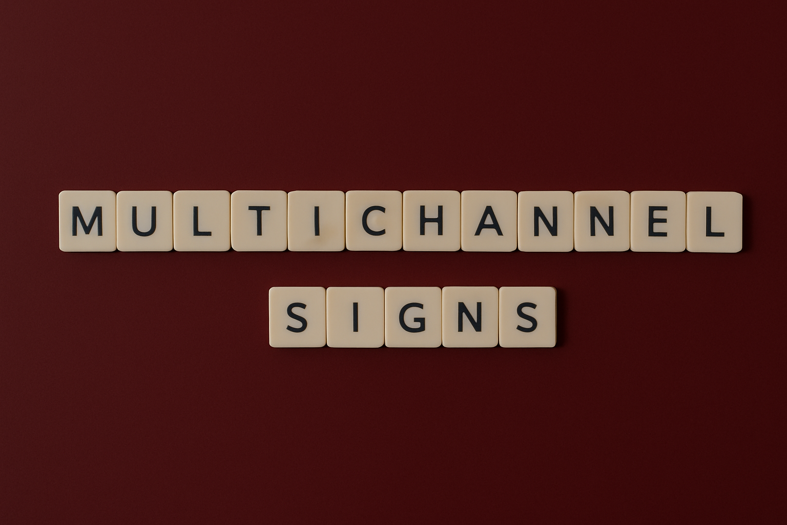Multichannel Signs