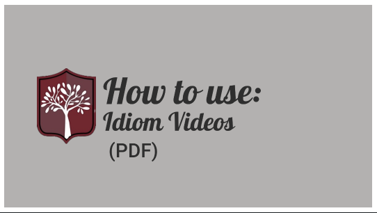 Introduction to Idioms (PDF)