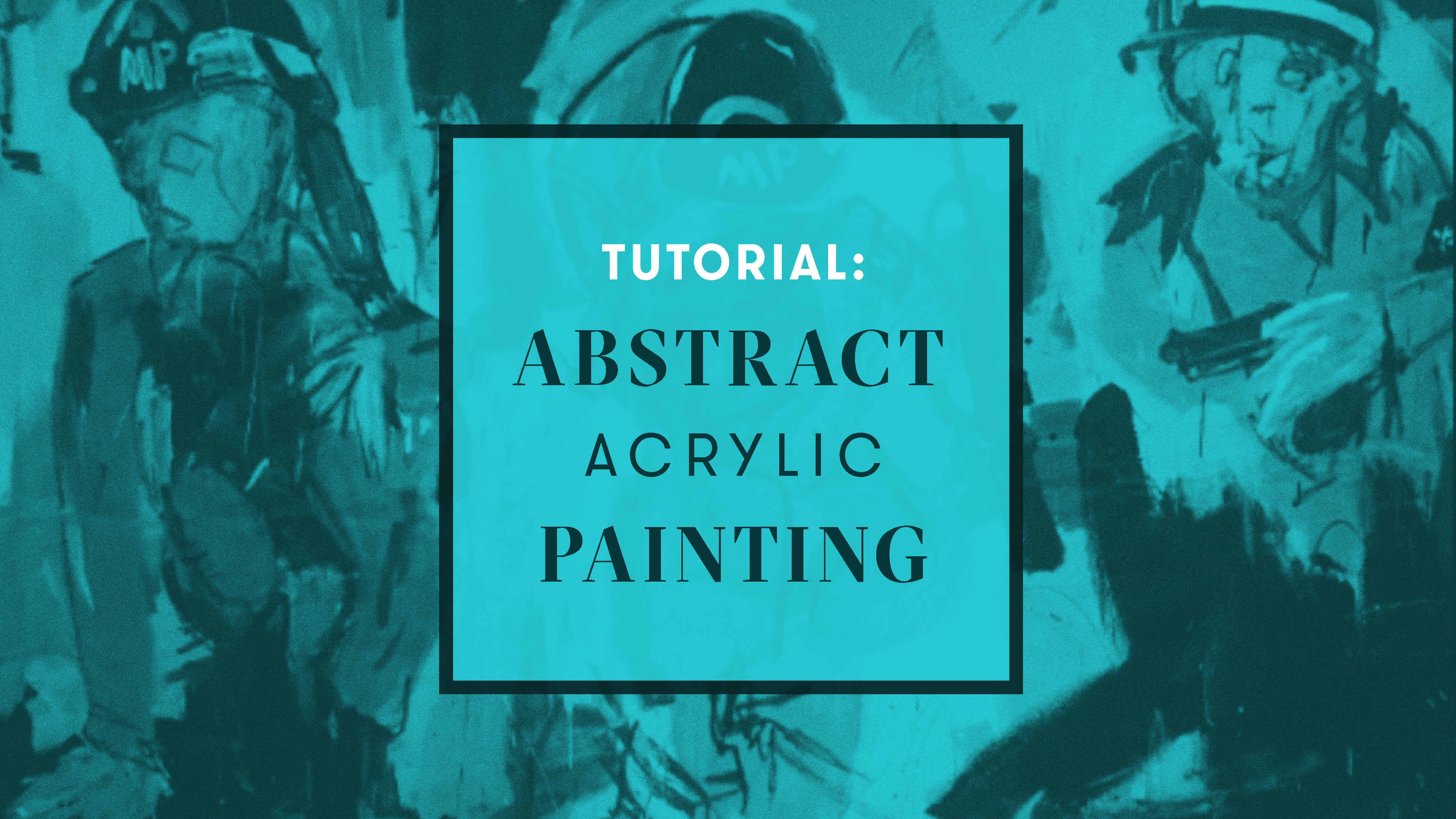 TUTORIAL: Abstract Acrylic Painting
